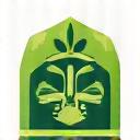 Icon of a leaf and a farm building.